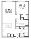 Satori Town Center A1C floor plan